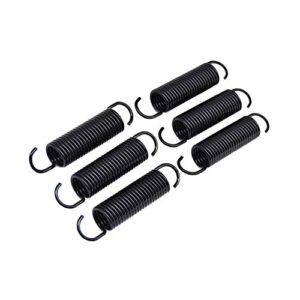 Yoogu 3inch (Pack of 6) Furniture Replacement Springs for Recliner Couch Sofa Bed Black [23 Turn]