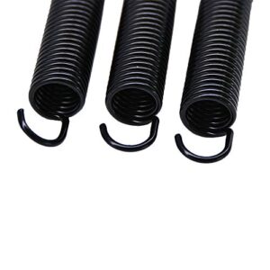 Yoogu 3inch (Pack of 6) Furniture Replacement Springs for Recliner Couch Sofa Bed Black [23 Turn]