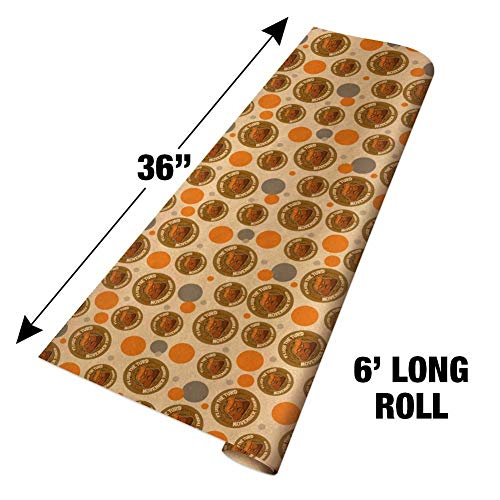 GRAPHICS & MORE Flush the Turd November 3rd Premium Kraft Gift Wrap Wrapping Paper Roll