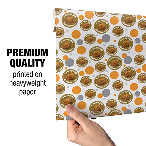 GRAPHICS & MORE Flush the Turd November 3rd Gift Wrap Wrapping Paper Roll