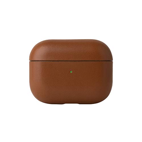 Native Union Leather Case for AirPods Pro – Handcrafted Fully-Wrapped Genuine Italian Leather case – Support Wireless Chargers – Compatible with AirPods Pro, Airpods Pro 2 (Tan)