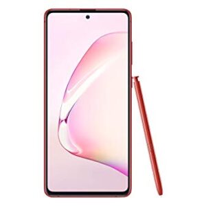 Samsung Galaxy Note 10 Lite N770F 128GB Dual-SIM GSM Unlocked Phone (International Variant/US Compatible LTE) - Aura Red (Renewed)