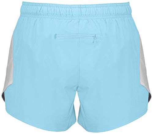 Holloway Girls Olympus Shorts, Aqua/White, L