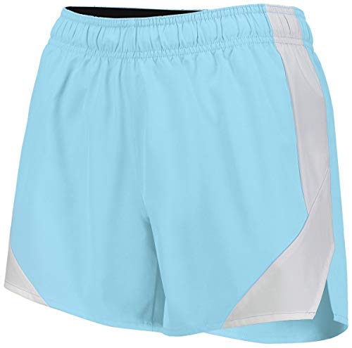 Holloway Girls Olympus Shorts, Aqua/White, L