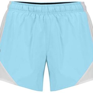 Holloway Girls Olympus Shorts, Aqua/White, L