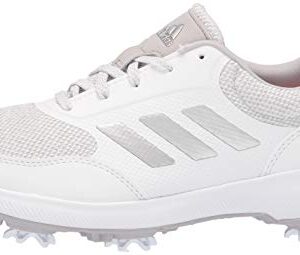 adidas womens W Tech Response 2.0 Golf Shoe, White/Silver/Grey, 7.5 US