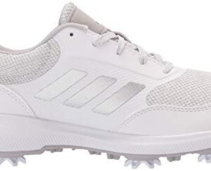 adidas womens W Tech Response 2.0 Golf Shoe, White/Silver/Grey, 7.5 US