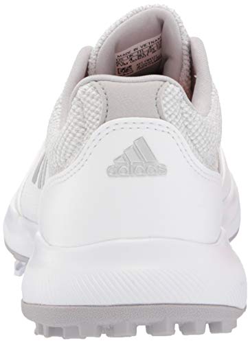 adidas womens W Tech Response 2.0 Golf Shoe, White/Silver/Grey, 7.5 US