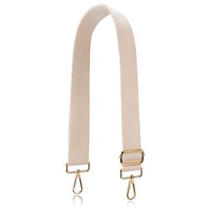 allzedream crossbody bag strap soft adjustable replacement purse straps (apricot)