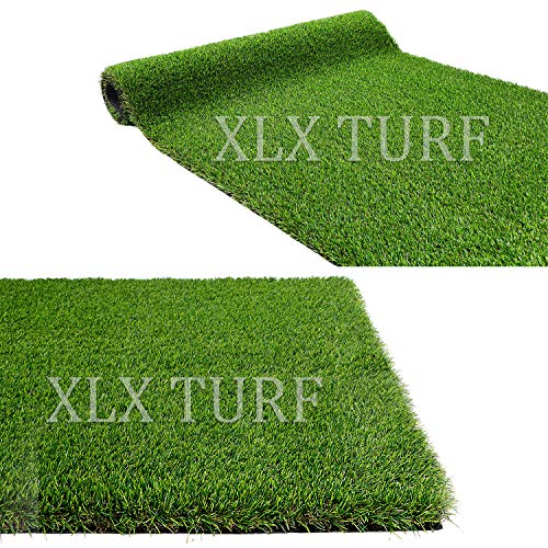 XLX TURF Realistic Artificial Grass Rug Indoor Outdoor - 3ft x 5ft, Thick Synthetic Fake Grass Dog Pet Turf Mat for Garden Lawn Landscape