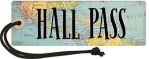 teacher created resources travel the map magnetic hall pass (tcr77476)