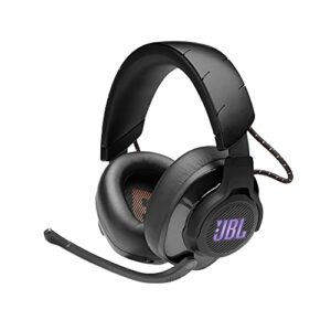 jbl quantum 600, wireless over-ear performance gaming headset, black (renewed)