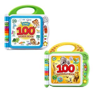 leapfrog 100 words and 100 animals book set (frustration free packaging)