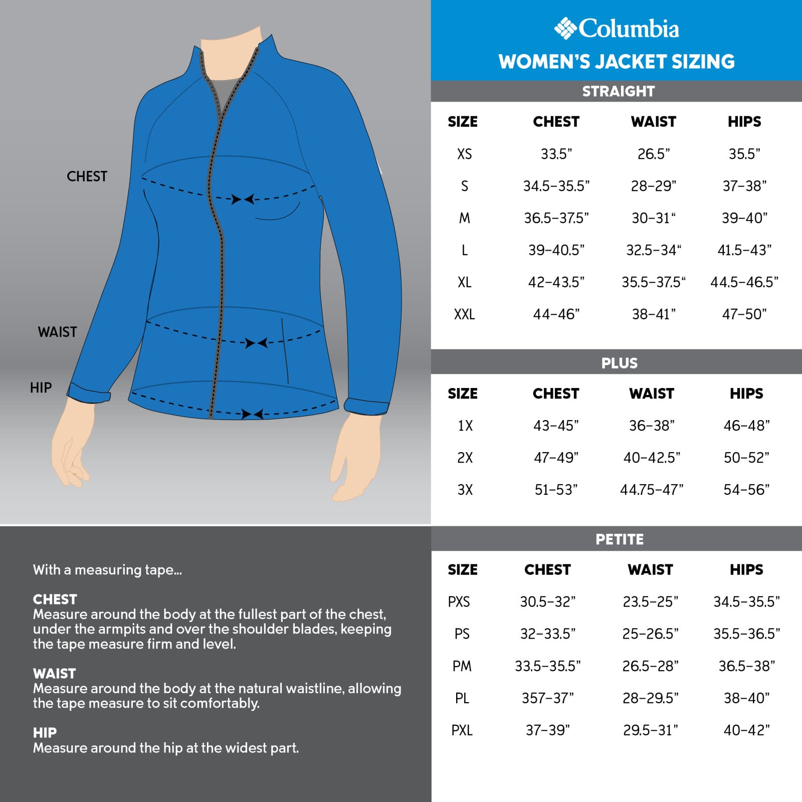 Columbia Women’s Switchback III Waterproof Rain Jacket, Spring Blue, XX-Large