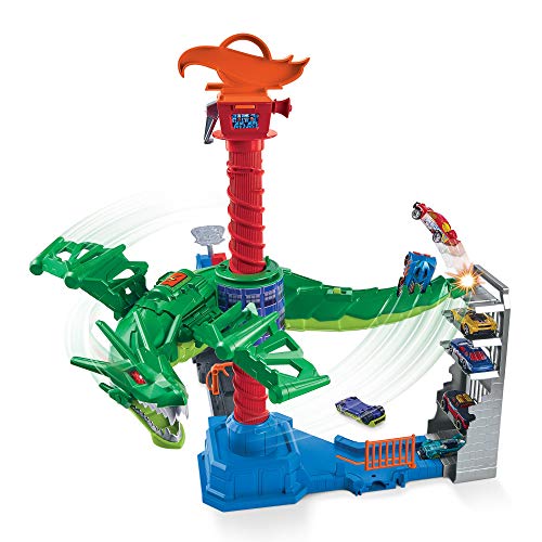 Hot Wheels Air Attack Dragon, Play Set