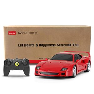 RASTAR Ferrari Toy Car, 1:24 Ferrari F40 Remote Control Toy Car, Classic Ferrari R/C Model