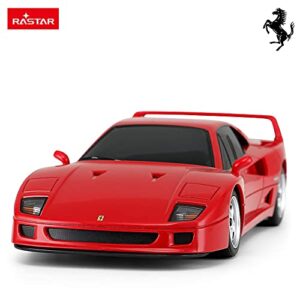 RASTAR Ferrari Toy Car, 1:24 Ferrari F40 Remote Control Toy Car, Classic Ferrari R/C Model