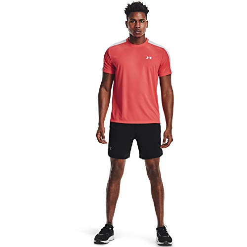 Under Armour mens Launch Run 7-inch Shorts , Black/Reflective , Small