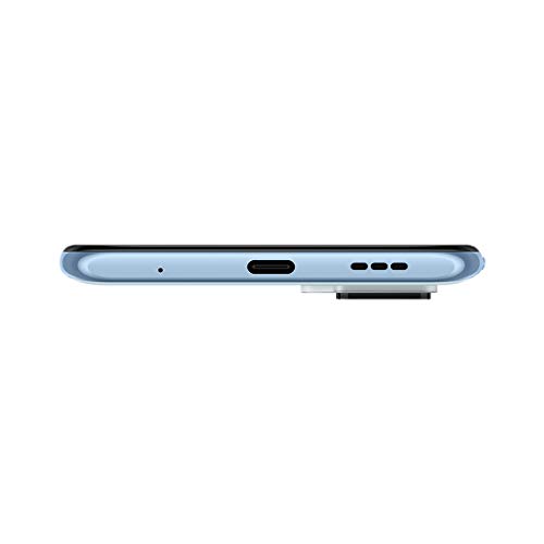 redmi Xiaomi Note 10 Pro 4G Volte 128GB + 6GB Factory Unlocked 6.67" 64MP Quad Camera Night Mode (not Verizon Sprint Boost Cricket) (w/Fast Car Charger Bundle) (Glacial Blue)