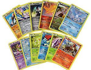 legendary & mythical pokemon 12 cards lot - includes rares & holos - collection bundle gift set