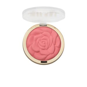 Milani Rose Powder Blush - Wild Rose (0.6 Ounce) Cruelty-Free Blush - Shape, Contour & Highlight Face with Matte or Shimmery Color