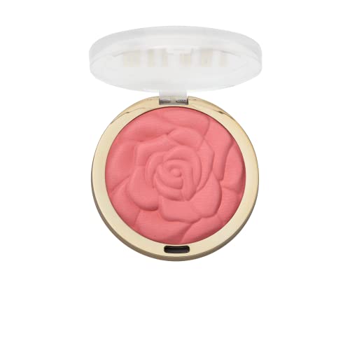 Milani Rose Powder Blush - Wild Rose (0.6 Ounce) Cruelty-Free Blush - Shape, Contour & Highlight Face with Matte or Shimmery Color