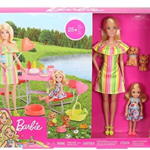 Barbie dolls Puppy Picnic Party