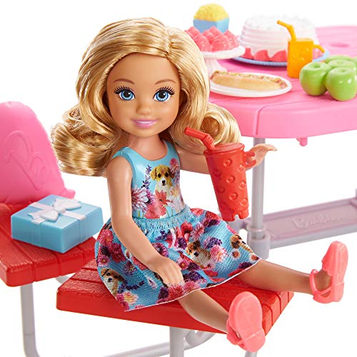 Barbie dolls Puppy Picnic Party