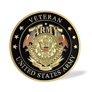 United States Army Veterans Military Challenge Coin Collection Gift