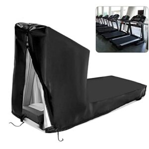rilime treadmill cover, waterproof running machine protective cover, dustproof treadmill covers with zipper for home gym indoor outdoor(81”l x 37”w x 67”h)