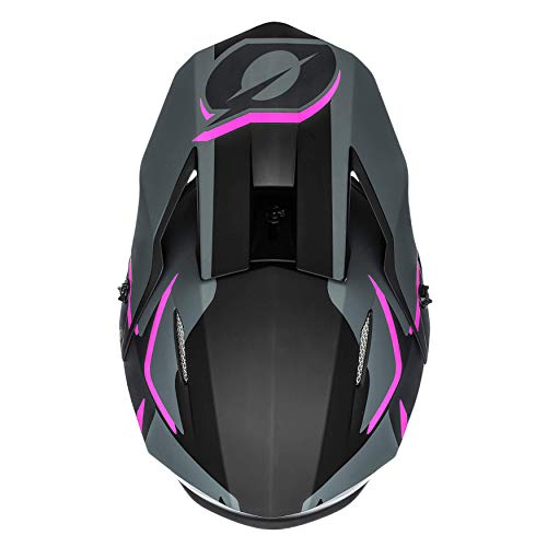 O'Neal 0627-431 3SRS Adult Helmet Voltage, Black/Pink, XS