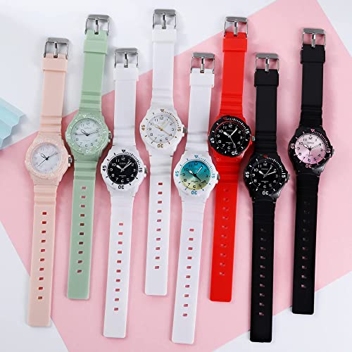 Women's Watch Sport Waterproof Watches Nurse Minimalist Simple Analog Watch Casual Ladies Watch Rose Gold Pink