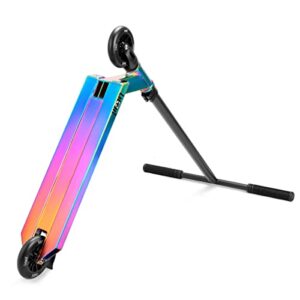 LMT69 Professional Scooter-Trick Scooter-Intermediate Beginner Stunt Scooter Suitable - Children, Teenagers Adults 8 Years Old Above(Black Color)