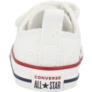 Converse Chuck Taylor All Star 2V Ox White/Navy Canvas 5 US Infant