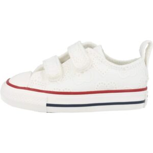 Converse Chuck Taylor All Star 2V Ox White/Navy Canvas 5 US Infant