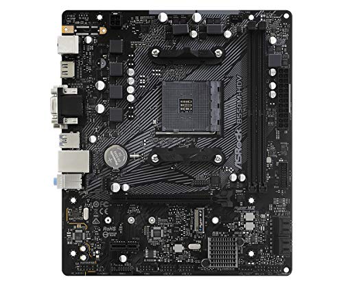 ASRock B550M-HDV Supports 3rd Gen AMD AM4 Ryzen™ / Future AMD Ryzen™ Processors Motherboard