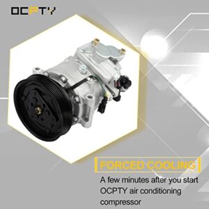 OCPTY Air Conditioning Compressor CO 11323C for Land Rover LR2 for Volvo S60 S80 V70 XC60 XC70 XC90 1.6L 2.0L 2.5L 3.0L 3.2L 2008-2016