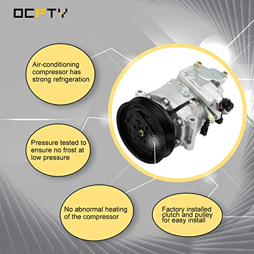 OCPTY Air Conditioning Compressor CO 11323C for Land Rover LR2 for Volvo S60 S80 V70 XC60 XC70 XC90 1.6L 2.0L 2.5L 3.0L 3.2L 2008-2016