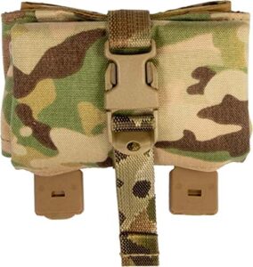 grey ghost gear roll up dump pouch - multicam