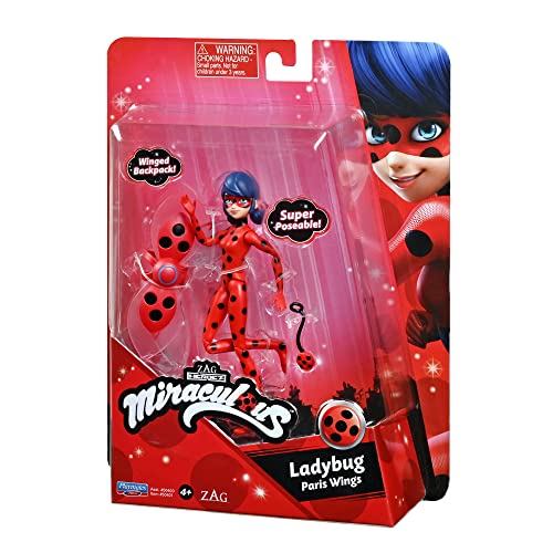 Miraculous Ladybug Paris Wings Doll