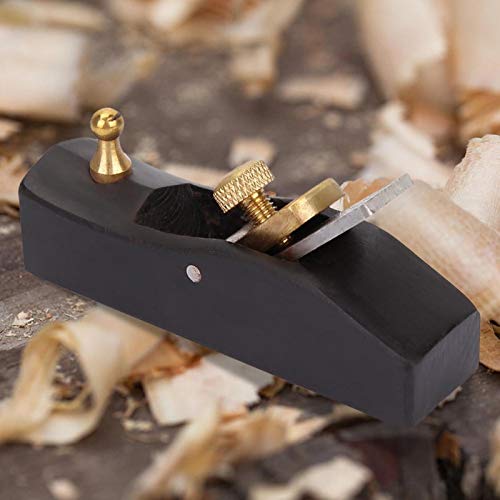 Mini Wood Planer Block Hand Planer Wooden Carpenter Woodcraft Tool for Woodworking Trimming Wood Planing Surface Smoothing(80 mm)