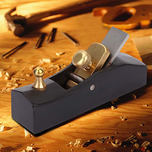 Mini Wood Planer Block Hand Planer Wooden Carpenter Woodcraft Tool for Woodworking Trimming Wood Planing Surface Smoothing(80 mm)