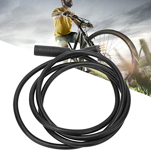 Keen so EBike Motor Extension Cable,9 Pin Waterproof Bike Cable for Electric Bike Female to Male Wire EBike Accessory(1.51300mm)