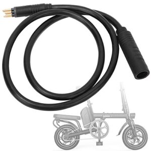 keen so e-bike motor extension cable, 9 pin waterproof wheel motor extension cable for electric bike female to male wire e-bike accessory (1.5 * 600mm)