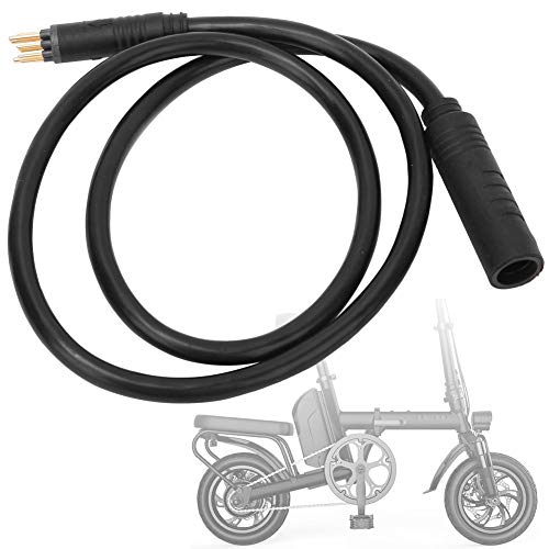 Keen so E-Bike Motor Extension Cable, 9 Pin Waterproof Wheel Motor Extension Cable for Electric Bike Female to Male Wire E-Bike Accessory (1.5 * 600mm)