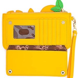 LOUNGEFLY PIXAR WALL-E AND EVE BOOT PLANT FLAP WALLET