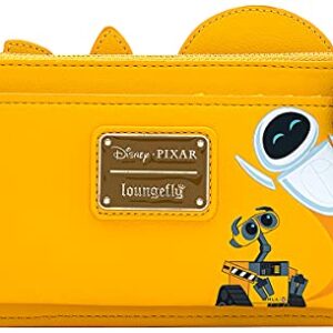 LOUNGEFLY PIXAR WALL-E AND EVE BOOT PLANT FLAP WALLET