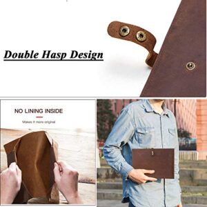 Leather Sleeve for iPad Pro 12.9" with Pencil Holder & Card Holder - Handmade from Genuine Leather (Cover, Bag, Case, Protection)