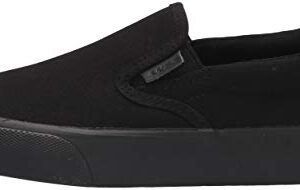 Lugz Womens Clipper Slip On Sneakers Shoes Casual - Black - Size 7.5 B