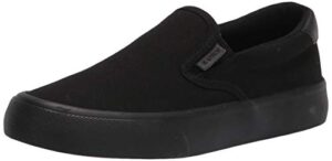 lugz womens clipper slip on sneakers shoes casual - black - size 7.5 b